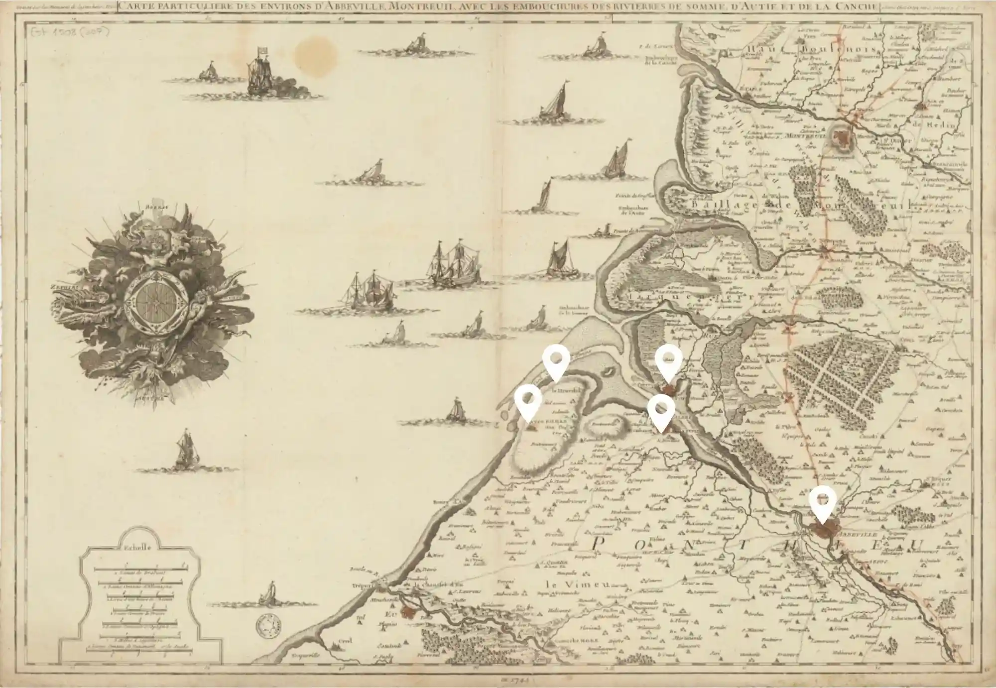 Les ports de la baie de la Baie de Somme